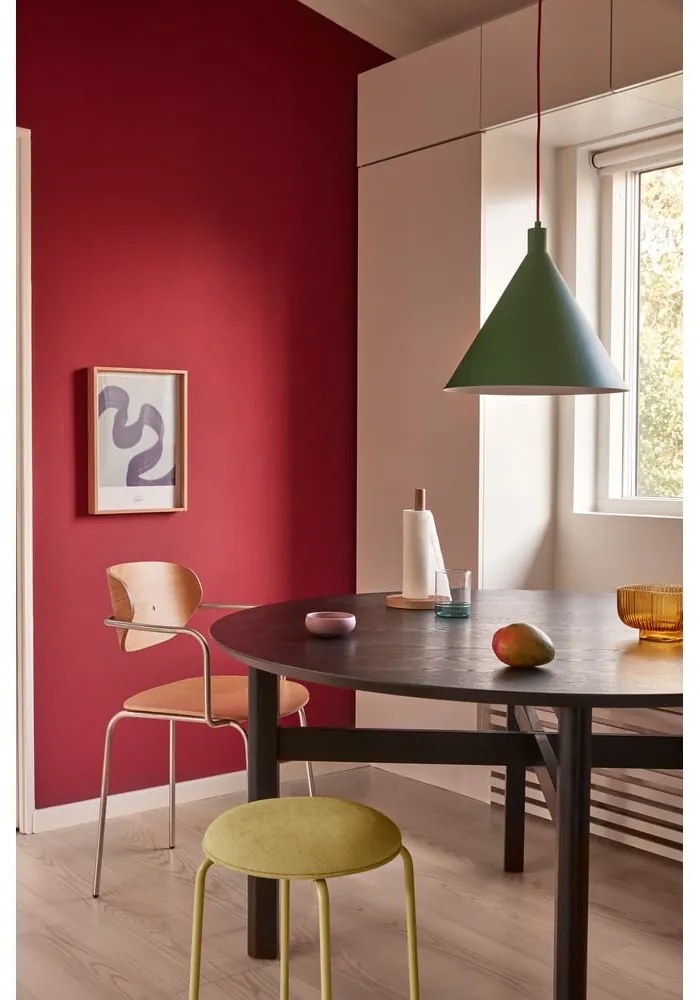 Черна кръгла трапезна маса ø 140 cm Fjord – Hübsch