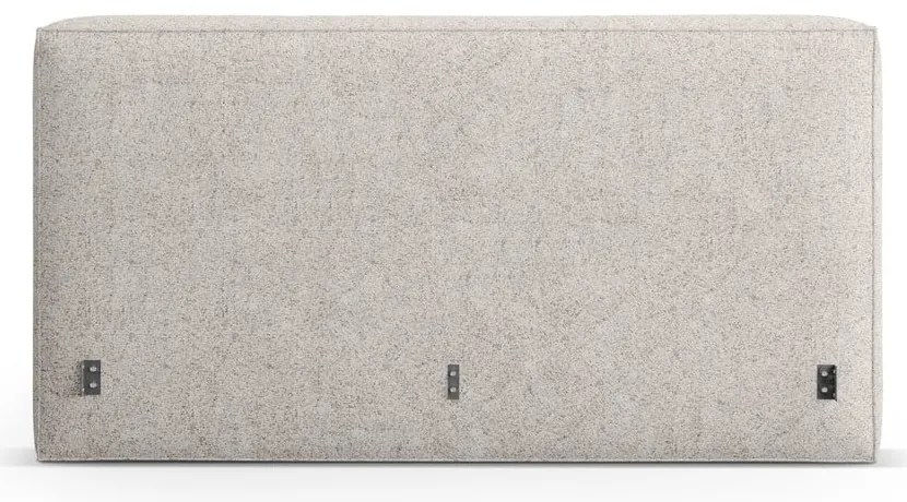 Бежова тапицирана табла за легло 189x100 cm Olivia – Micadoni