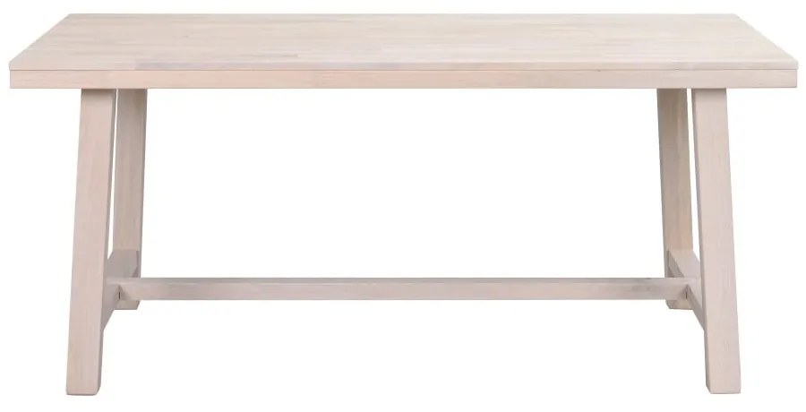 Матова лакирана дъбова маса за хранене , 170 x 95 cm Brooklyn - Rowico