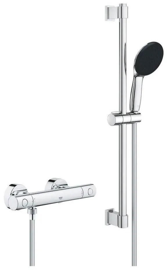 GROHE 34856000 - Термостатен душ смесител PRECISION GET 600 mm хром