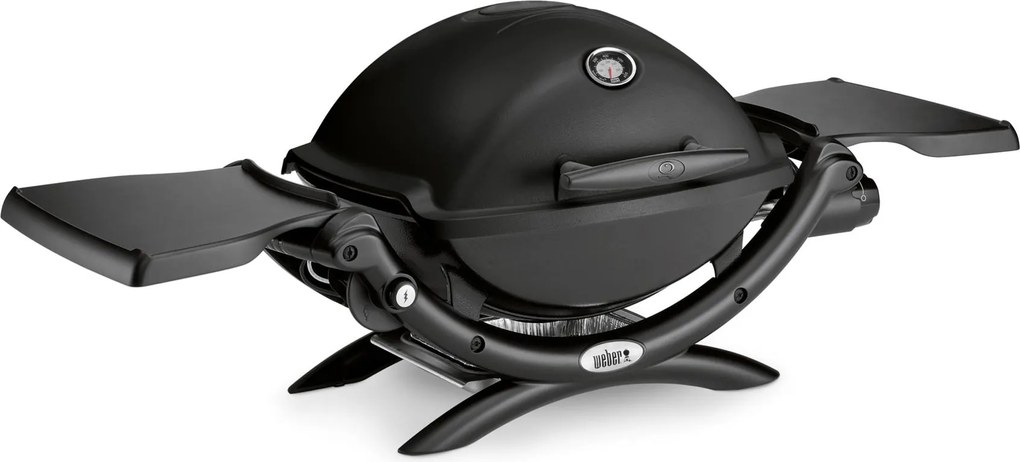 Газово барбекю работещо на пропан/бутан Weber Q 1200 Black Line, 2800 W, 43х32 см