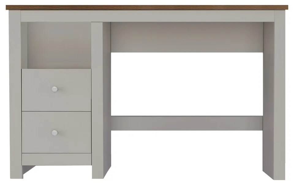 Работна маса с дъбов плот 50x120 cm Emerald – Støraa