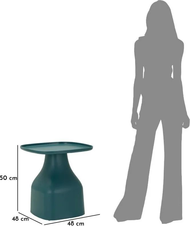 Пластмасова кръгла странична масичка ø 48 cm Gea – Mauro Ferretti