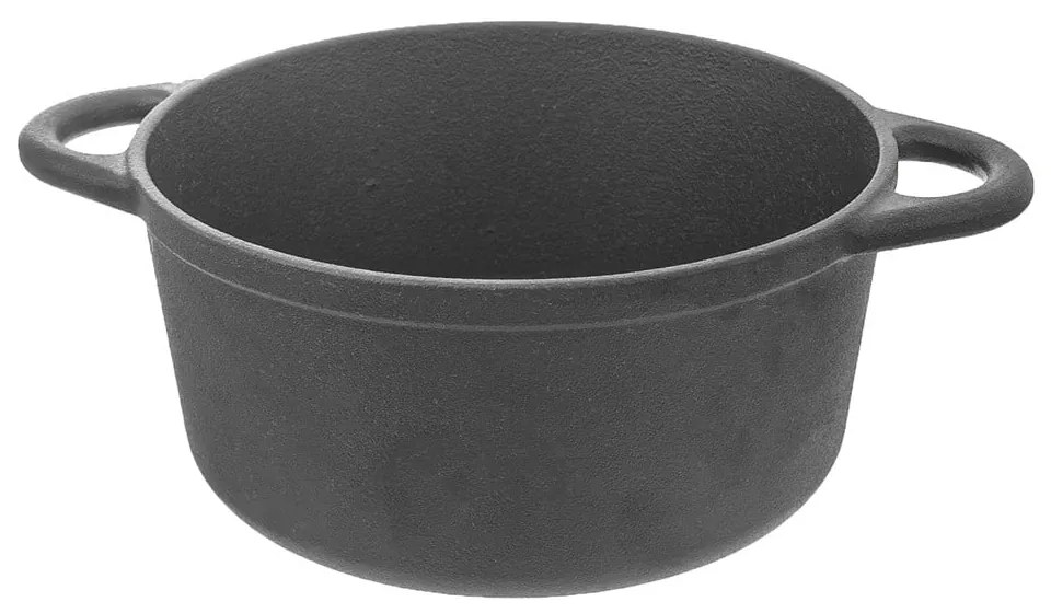 Съд от излято желязо с капак подходящо за индукционен котлон 4 l LITINA – Orion