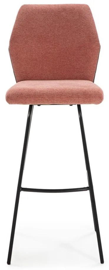 Бар столове в цвят сьомга в комплект от 2 броя 75 см Pol - Marckeric