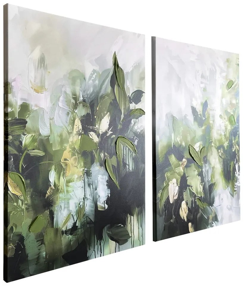 Картини с ръчно рисувани елементи в комплект от 2 бр. 50x70 cm Myrtle – Styler