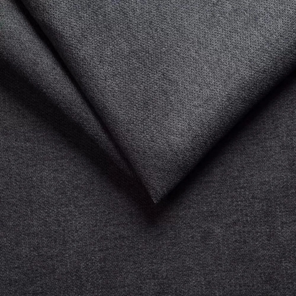 Антрацитен разтегателен ъглов диван с място за съхранение (ляв ъгъл/U форма) Merkur – Ropez