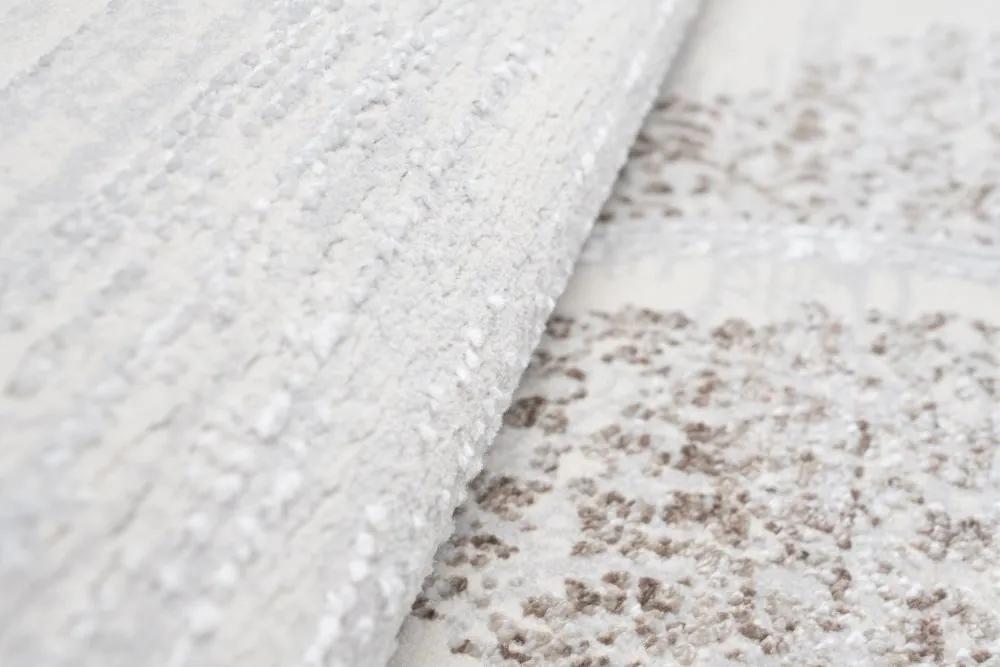 Дизайнерски винтидж килим с шарка в кремаво Ширина: 80 см | Дължина: 150 см