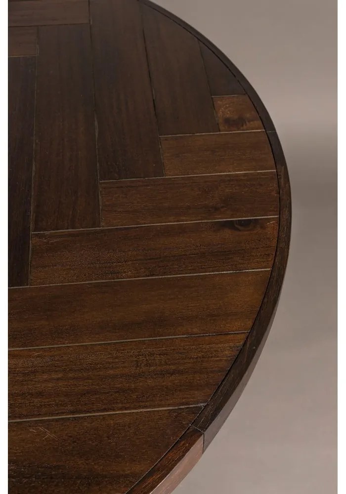 Кръгла маса за хранене в декор от акация ø 120 cm Class - Dutchbone