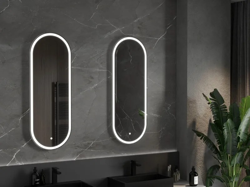 Mexen Bono осветено огледало за баня 45 x 120 см, LED 6000K, анти-пара - 9816-045-120-611-00