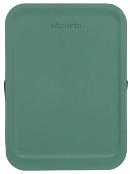 Кош за разделно събиране на боклук Brabantia Sort&Go 1003236, 25 л, Дръжка, Възможност за стенен монтаж, Тъмнозелен