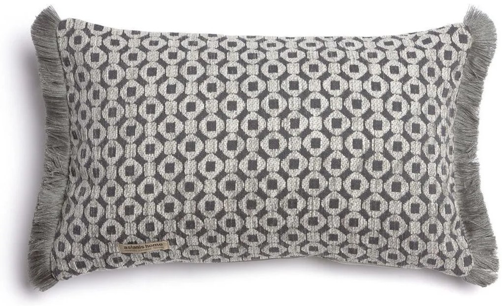 Декоративна калъфка за възглавница Aslanis Home Vermio-Anthraki-Gkri-30 x 50 cm