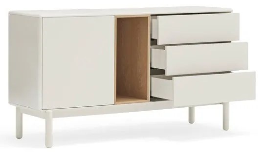 Кремав скрин 140x76x40 cm Corvo – Teulat