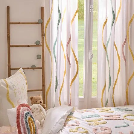 Детска завеса atmosphera Tufted Alphabet, 140×260 cm