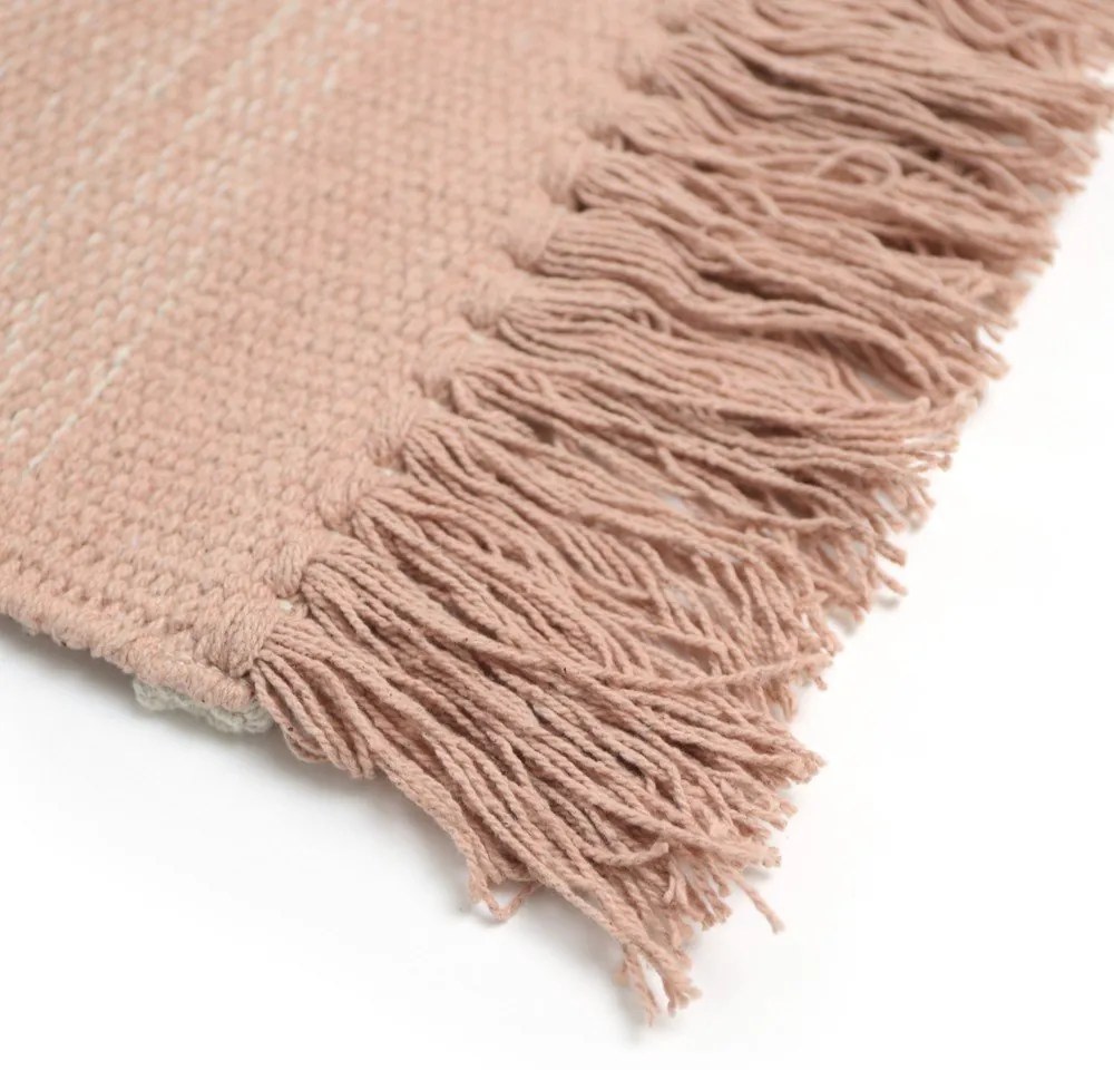 Оранжево-розов миещ се килим 100x150 cm Kirthy - Nattiot