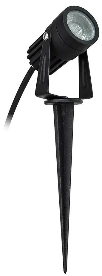 LED Екстериорна лампа LED/3W/230V 2800K IP67 черен