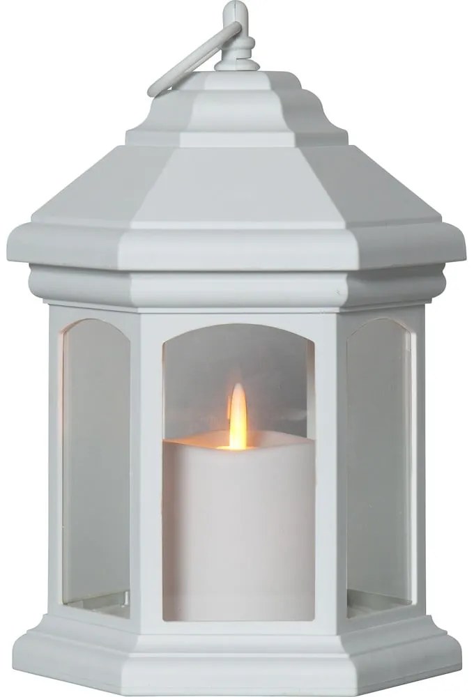 Бял LED фенер, височина 26 см Linta - Star Trading