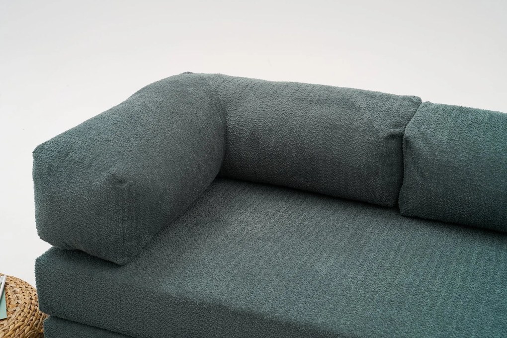 Ъглов диван Comfort, цвят Зелен