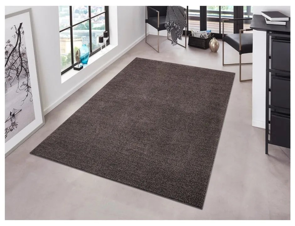Антрацитно сив килим Pure, 200 x 300 cm Pure - Hanse Home