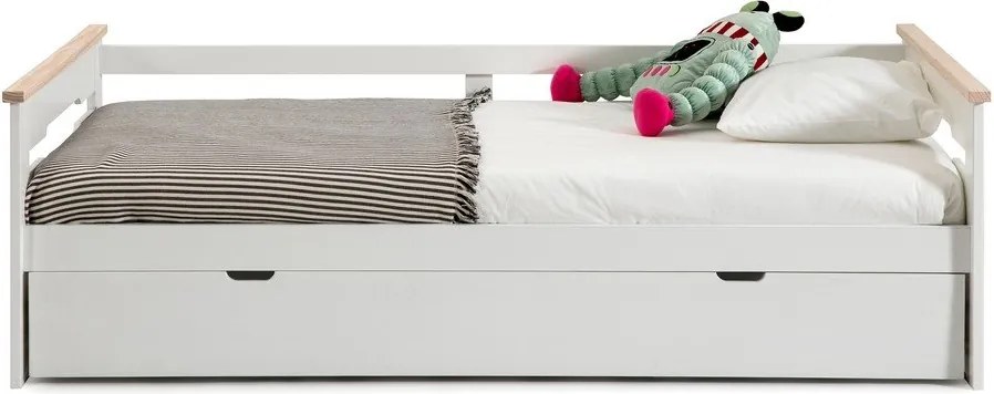 Бяло детско легло с разтегателно легло , 90 x 190 cm Elisa - Marckeric