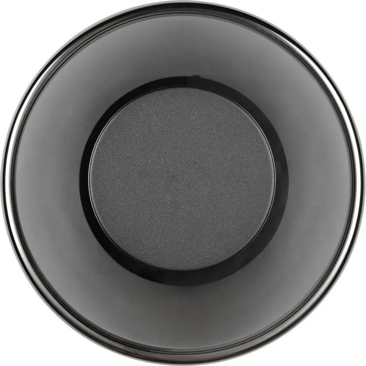 Матово черно LED затъмняваща се стенна лампа ø 22 cm Celeste – Trio