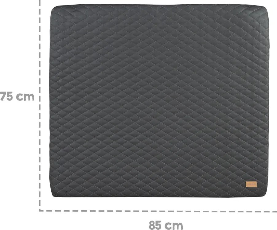 Постелка за преобуване 75x85 cm Graphite gesteppt – Roba
