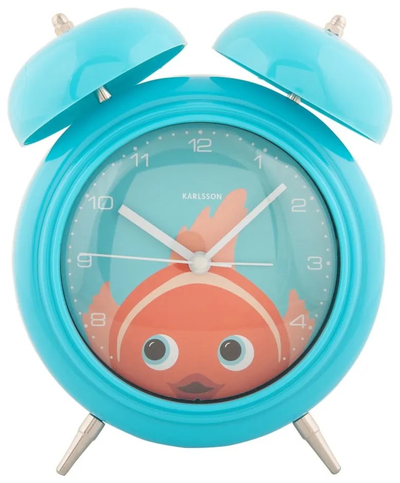 Детски будилник ø 15 cm Peekaboo Goldfish – Karlsson