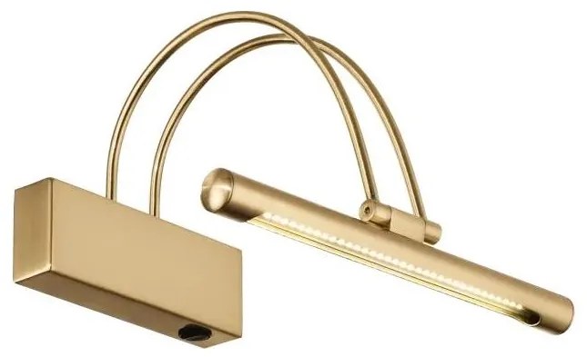 Ideal Lux - LED Лампа за картина BOW LED/3,5W/230V 26 см CRI 90 златист