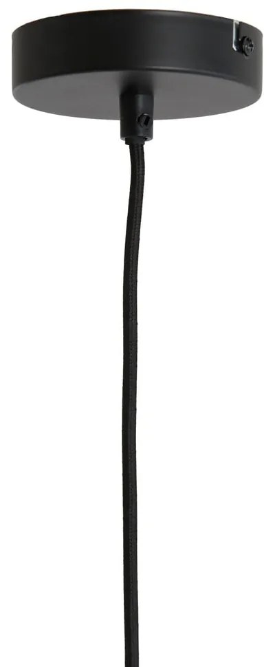 Бордо висящо осветително тяло с текстилен абажур ø 40 cm Malacia – Light &amp; Living