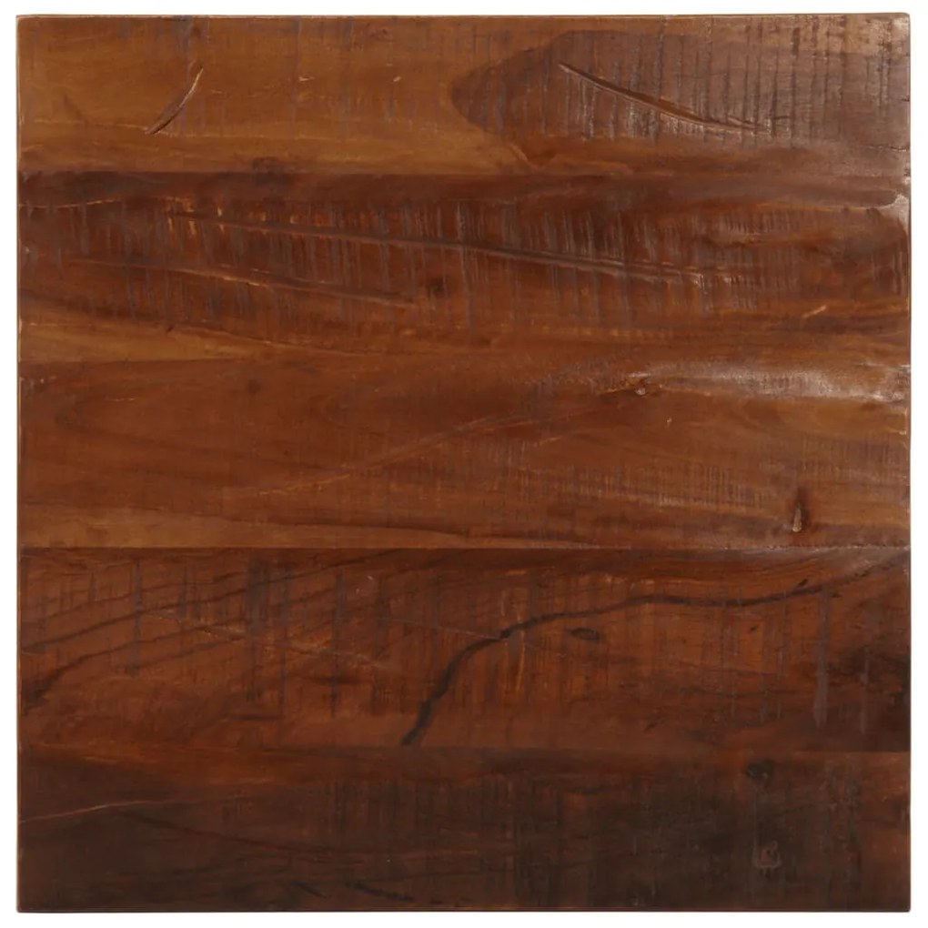 371238 vidaXL Плот за маса 40x40x3,8 см квадратен регенерирано дърво масив