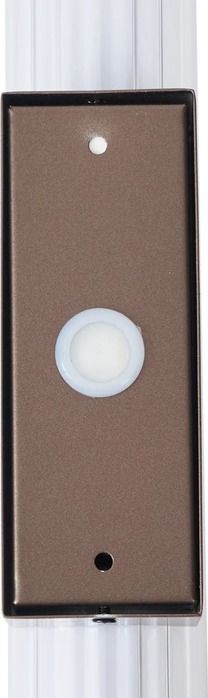 Ретро стенна лампа бронз 80.4cm вкл. LED IP44 - Coco