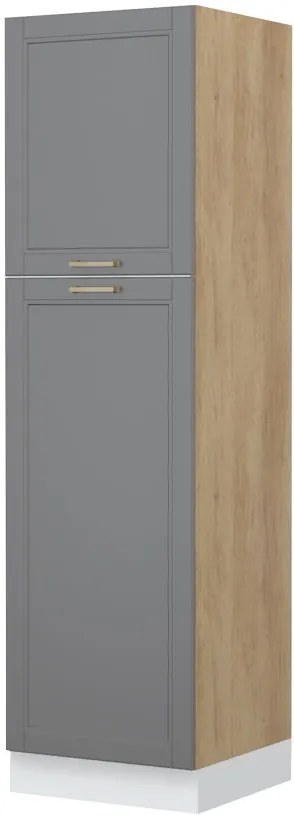 Подов шкаф Висок Tahoma K21-60-2KF-Oak - Graphite