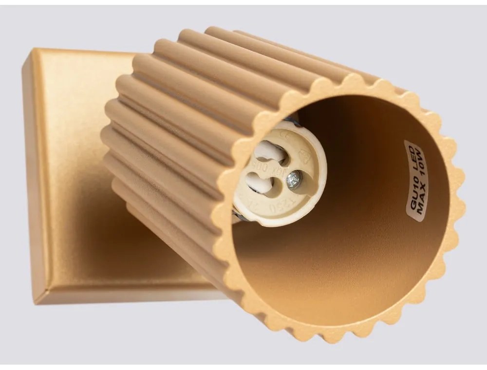 Прожектор в златист цвят 8x16 cm Gleam – Sollux