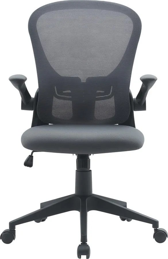 Сив тапициран офис стол Kempton – Yes Everyday