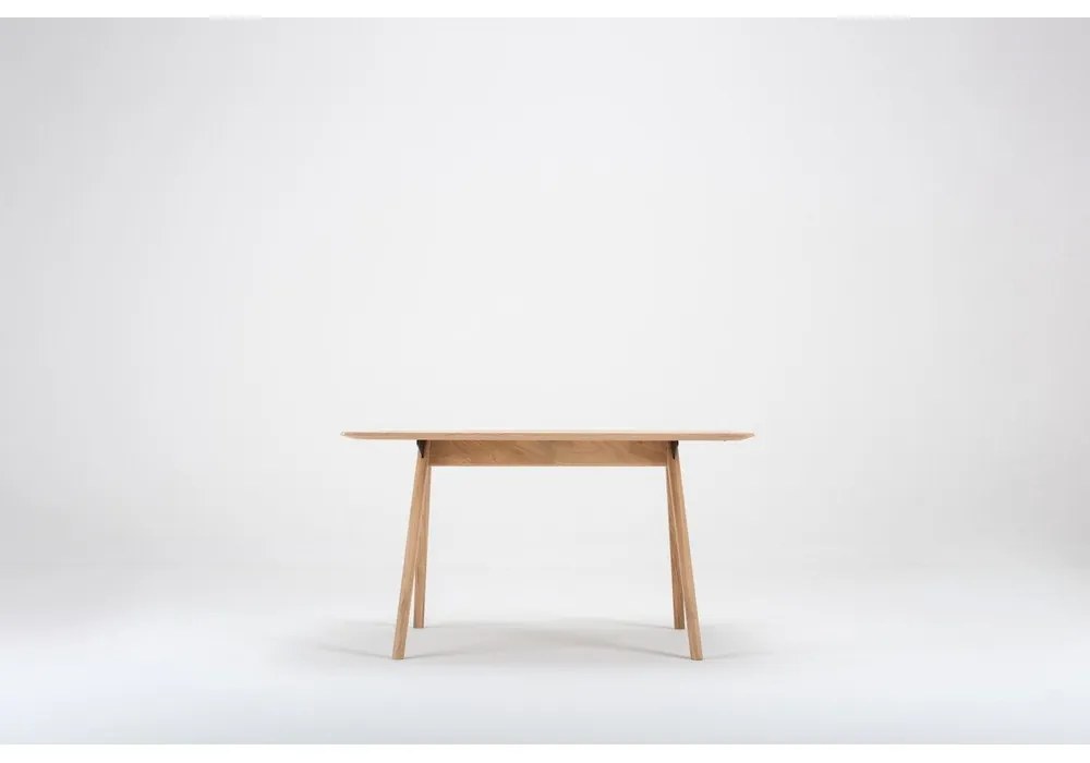 Маса за хранене от дъбова дървесина , 140 x 90 cm Ava - Gazzda