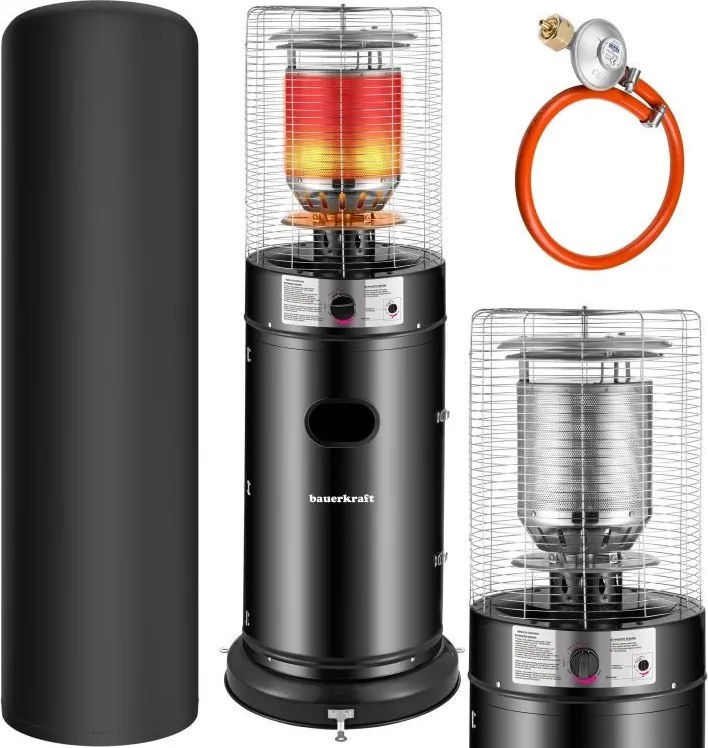 Газов градински отоплителен уред 11 kW с регулиране