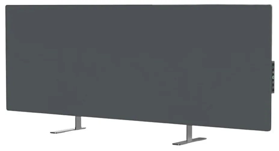 AENO - Умен инфрачервен панел 700W с таймер, термостат, IP44, Wi-Fi, сив