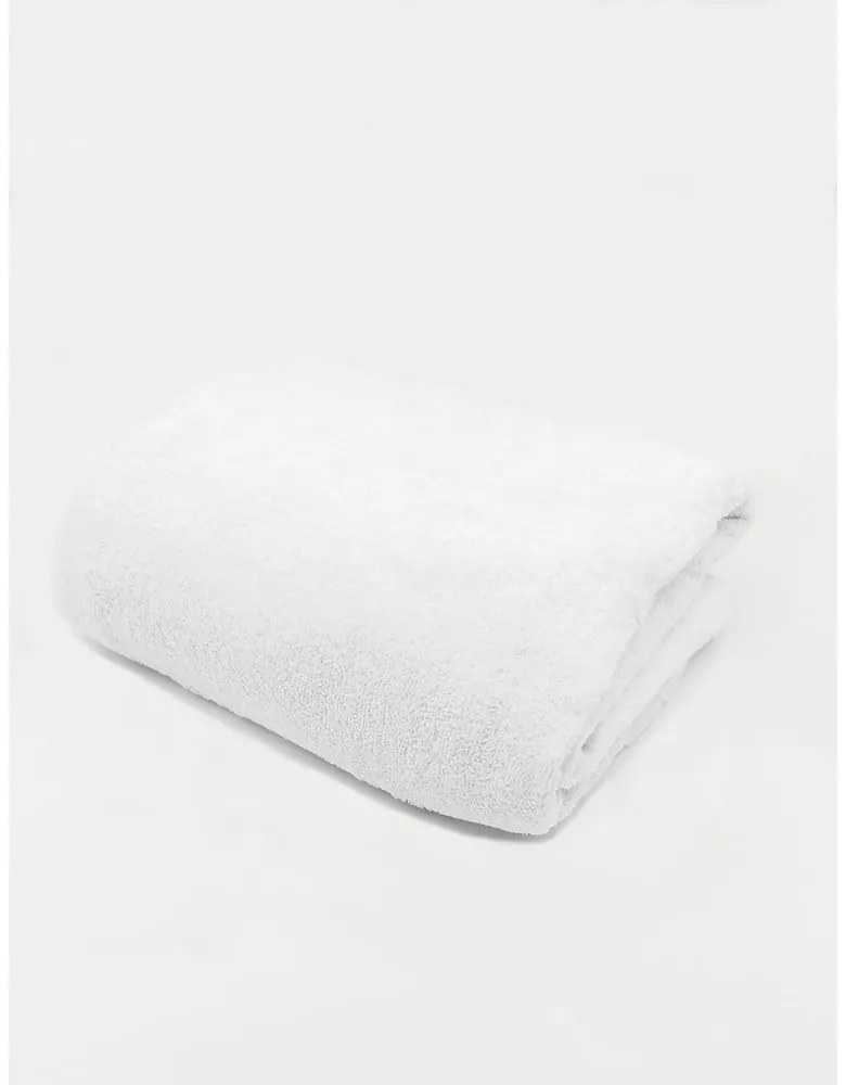 Бяла плажна кърпа 100x180 cm Big - My House