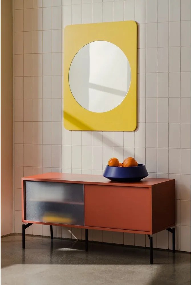 Теракотена маса за телевизор 116x55x42 cm Met Mini – noo.ma