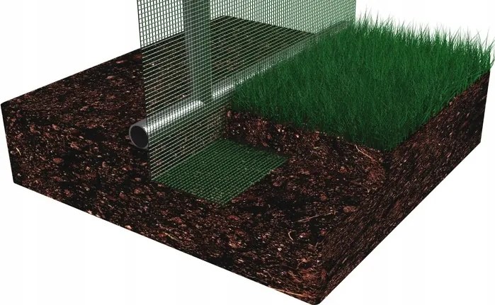 Градински политунел EXTRA 2 x 3 м с врата на панти