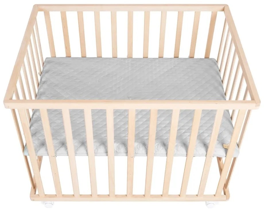 Сива кошара за игра от букова дървесина 75x100 cm Roba style - Roba