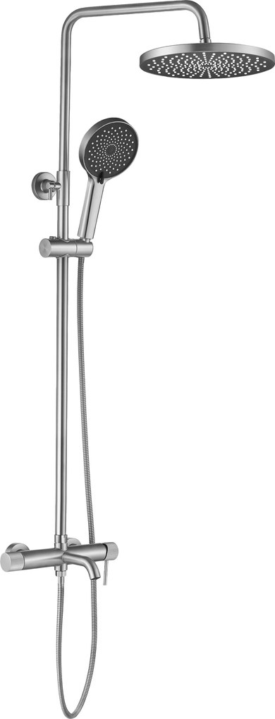 Комплект за душ Rea Lungo Stripe Brush Nickel