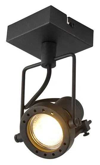 Интелигентен прожектор черен с WiFi GU10 - Suplux