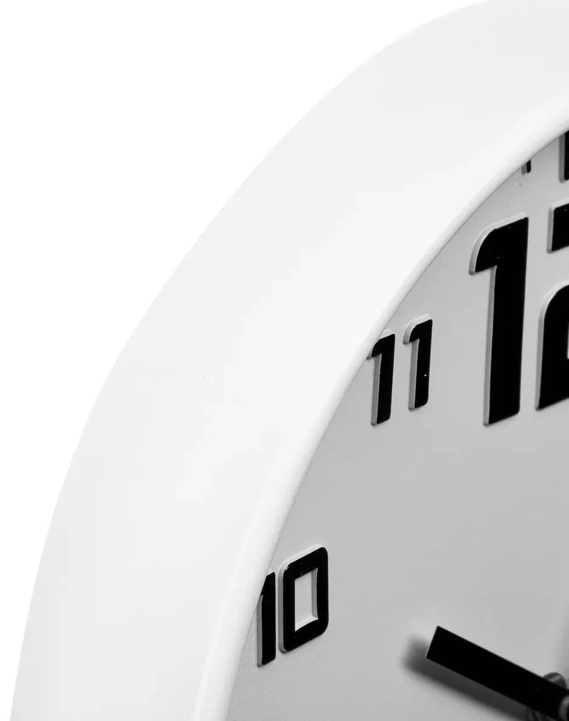 Стенен часовник atmosphera Elian, Ø30 cm - Бял