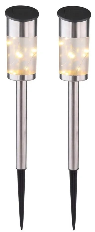 Globo 33799-2 - К-кт 2бр. соларни лампи 10xLED/0,06W/1,2V IP44