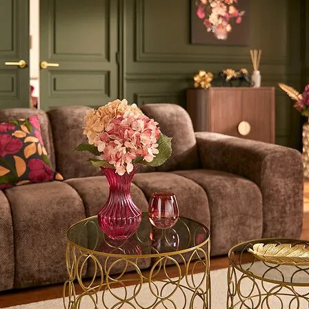 Ваза atmosphera Belli, Стъкло, 20 cm, Асорти