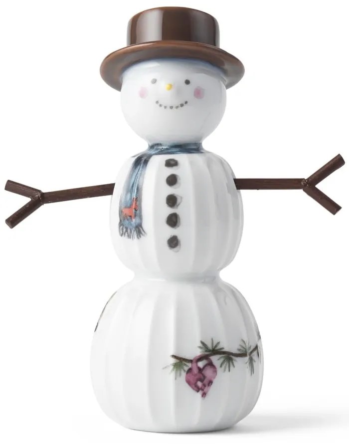 Порцеланова Коледна фигурка (височина 11,5 cm) Hammershøi Snowman – Kähler Design