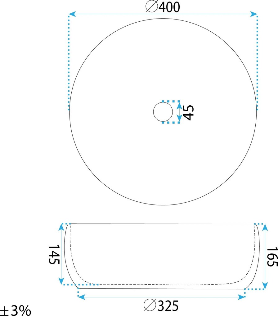 Умивалник за плот Rea Galaxy
