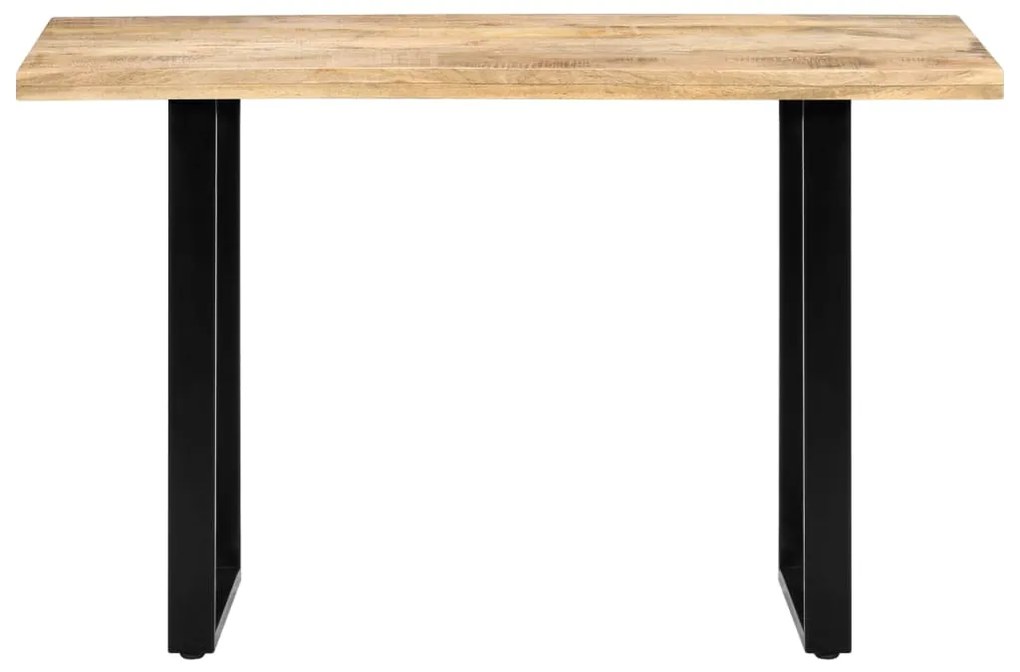 285837 vidaXL Трапезна маса, 120x60x76 cм, мангово дърво масив