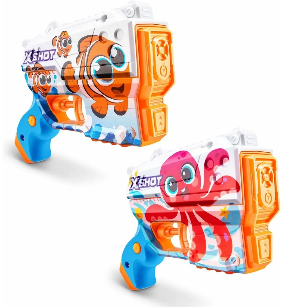 Комплект от 2 Пистолета Zuru X-Shot Preschool Blaster  130 ml 15,5 x 37 x 4,8 cm